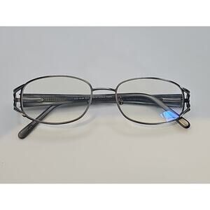 CLAIRE Women's Eyeglasses CLA-16-48 Antique Pewter 52 18-135-34 FRAMES ONLY